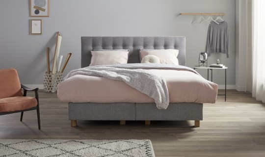 Achterwand Nopped Silent Light Grey